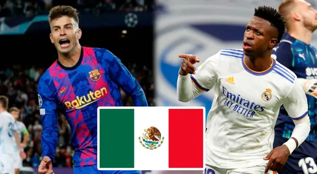 Revisa todos los detalles para ver desde México el Barcelona vs. Real Madrid