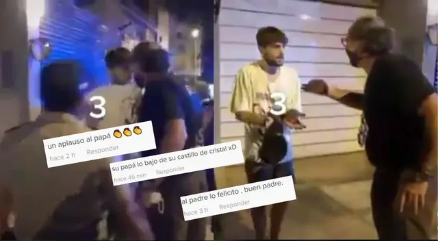 Viral: usuarios felicitan a padre que cacheteó a su hijo por faltar el respeto a la PNP