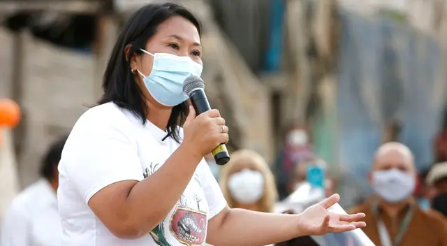 Keiko Fujimori dio positivo a la COVID-19: