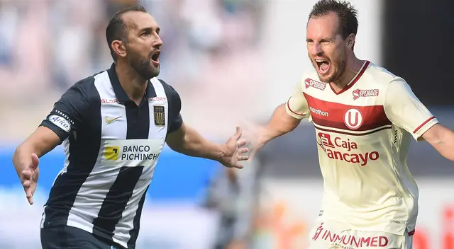 Liga 1: Hernán Novick y Hernán Barcos Liga 1: Hernán Novick y Hernán Barcos