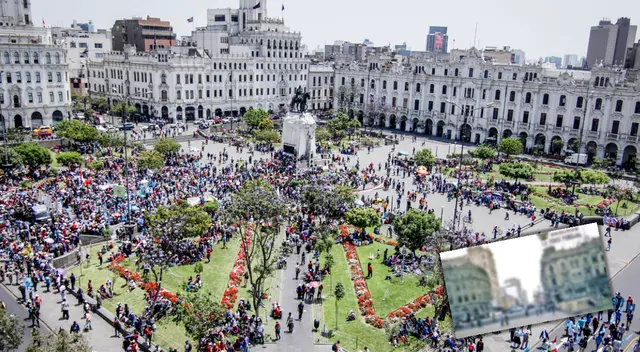 Viral: así lucía la histórica Plaza San Martín a inicios de 1960 Viral: así lucía la histórica Plaza San Martín a inicios de 1960