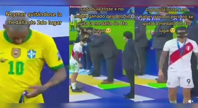 Comparan las peculiares actitudes entre Neymar y GianLuca Lapadula Comparan las peculiares actitudes entre Neymar y GianLuca Lapadula