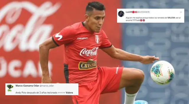 Usuarios critican rendimiento de Alex Valera ante la Liga 1 All Stars Usuarios critican rendimiento de Alex Valera ante la Liga 1 All Stars