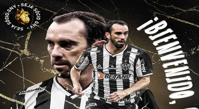El 'Faraón' llega al Atlético Mineiro por toda la temporada 2022.