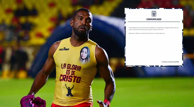 Gabriel Achilier firmó por Alianza Lima el 2020. Gabriel Achilier firmó por Alianza Lima el 2020.