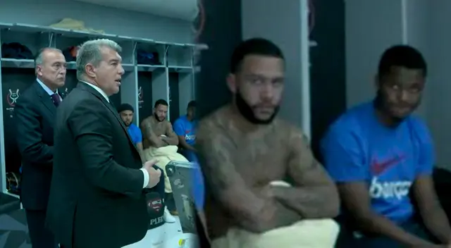 Joan Laporta se dirigió a los jugadores de Barcelona tras derrota ante Real Madrid Joan Laporta se dirigió a los jugadores de Barcelona tras derrota ante Real Madrid