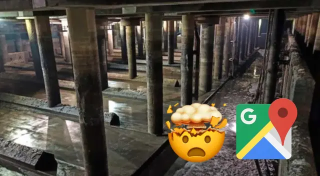 Así luce el verdadero estanque de tormentas de La casa de papel según Google Maps.
