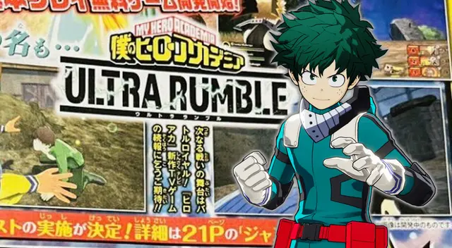 My Hero Academia tendrá un battle royale free-to-play... ¡¿Qué?!
