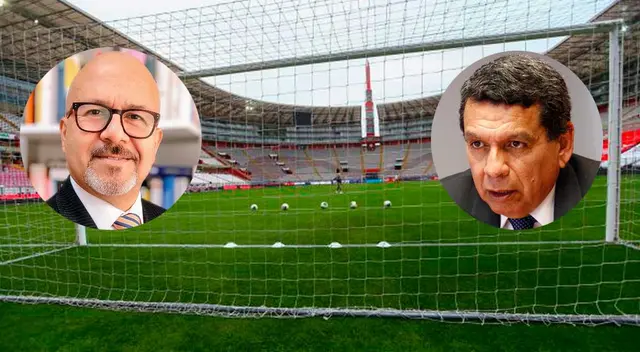 Víctor Zamora (izquierda) criticó medidas de Hernando Cevallos (derecha).