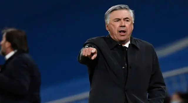 Carlo Ancelotti, técnico del Real Madrid.
