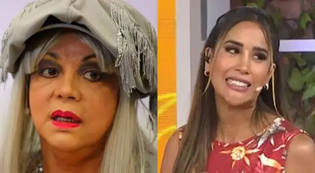 Yola Polastri arremete contra Melissa Paredes. Yola Polastri arremete contra Melissa Paredes.