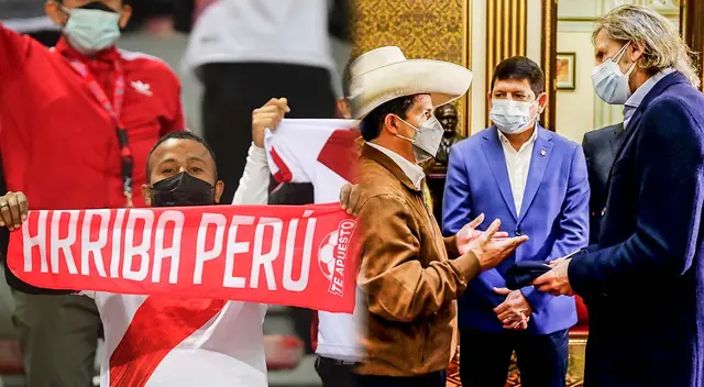Reunión entre Pedro Castillo y Hernando Cevallos por aforo en estadios Reunión entre Pedro Castillo y Hernando Cevallos por aforo en estadios