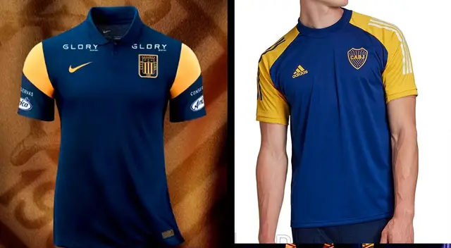 Alianza Lima y camiseta similar a Boca Juniors Alianza Lima y camiseta similar a Boca Juniors