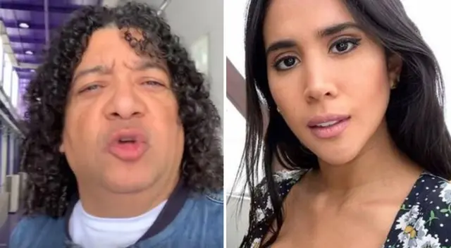 Carlos Vílchez se molestó con Melissa Paredes.