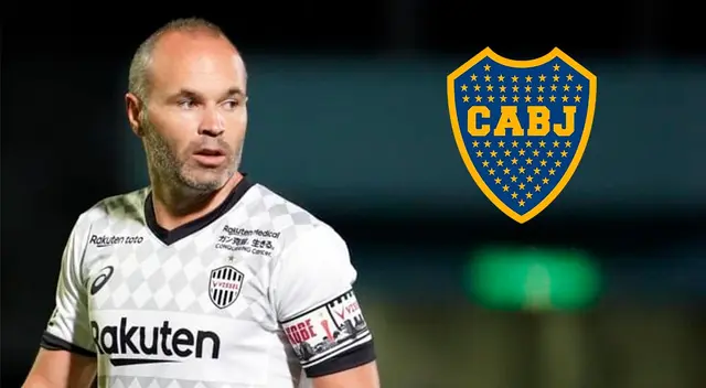 Andrés Iniesta podría llegar a Boca Juniors