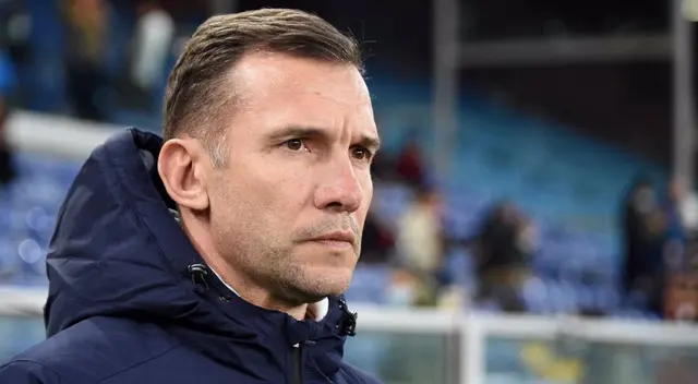 Andriy Shevchenko dirigió 9 partidos al Genoa.