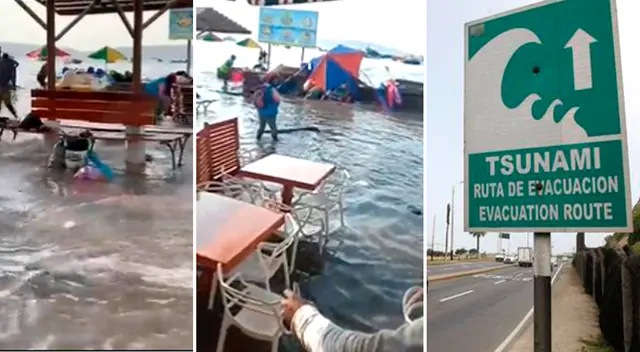 Marina de Guerra informa que no hay riesgo de tsunami, pese a inundaciones en Paracas Marina de Guerra informa que no hay riesgo de tsunami, pese a inundaciones en Paracas