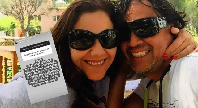 Andrea Llosa reveló su volvió con su esposo tras 8 meses de separados Andrea Llosa reveló su volvió con su esposo tras 8 meses de separados