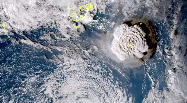 Según informó la agencia AFP, no se sabe si esta nueva erupción ha ocasionado daños.
