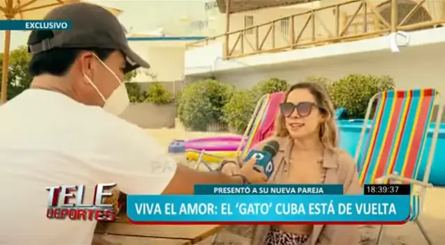 Ale Venturo y Rodrigo Cuba fueron entrevistados por Teledeportes.