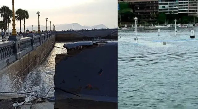 Oleajes anómalos: 54 puertos de todo el litoral se encuentran cerrados Oleajes anómalos: 54 puertos de todo el litoral se encuentran cerrados