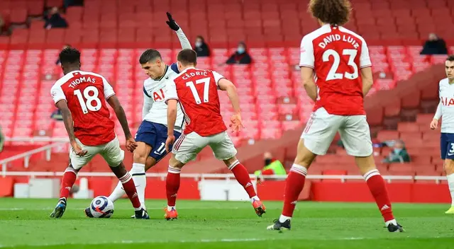 Erik Lamela le marcó de rabona al Arsenal y se llevó el Premio Puskás Erik Lamela le marcó de rabona al Arsenal y se llevó el Premio Puskás