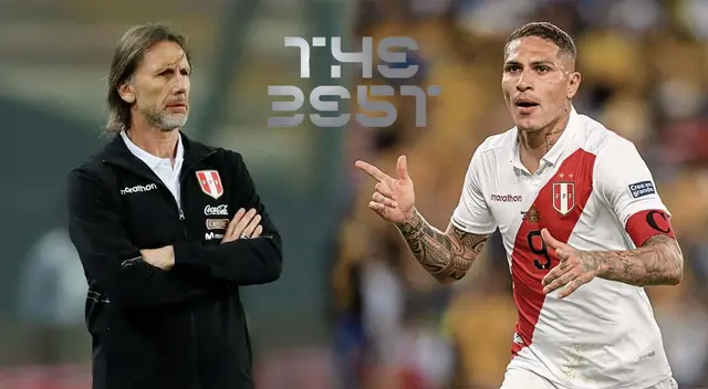 Gareca y Guerrero participaron de las votaciones al premio The Best 2021