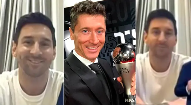 Así reaccionó Lionel Messi tras perder ante Lewandowski en los premios The Best