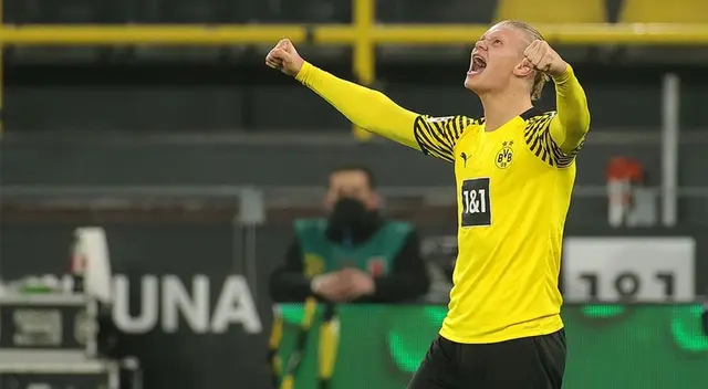 Erling Haaland lleva 15 anotaciones en 13 partidos con el Borussia Dortmund. Erling Haaland lleva 15 anotaciones en 13 partidos con el Borussia Dortmund.