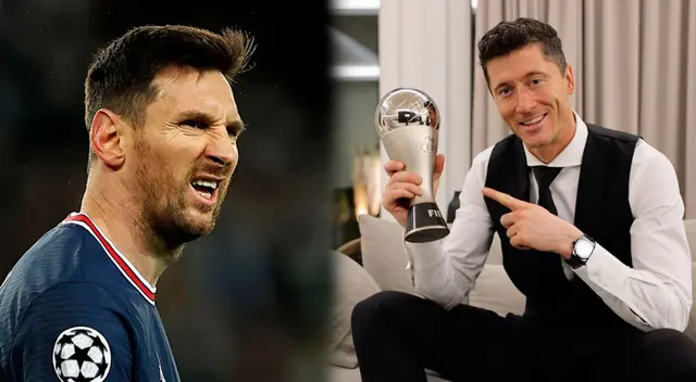 Lionel Messi no votó por Robert Lewandowski pese a que dijo que merecía el Balón de Oro Lionel Messi no votó por Robert Lewandowski pese a que dijo que merecía el Balón de Oro