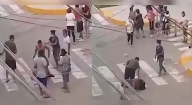 Vecinos indignados capturan y golpean a presunto ladrón por robar celular Vecinos indignados capturan y golpean a presunto ladrón por robar celular