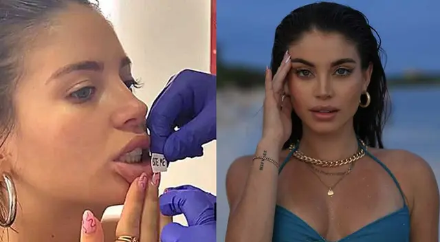 Flavia Laos sorprendió con nuevo tatuaje. Flavia Laos sorprendió con nuevo tatuaje.
