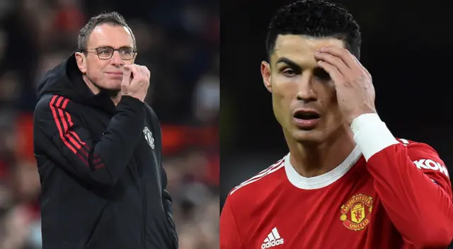 DT del Manchester United habló sobre el enojo de Cristiano Ronaldo DT del Manchester United habló sobre el enojo de Cristiano Ronaldo