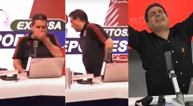 Gonzalo Núñez sorprendió con síntomas en vivo.
