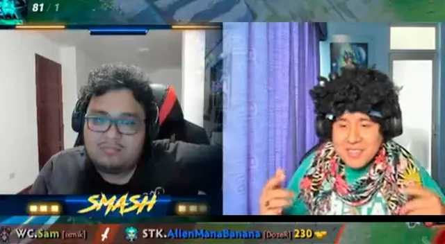 Smash se molestó con sus alumnos en pleno stream
