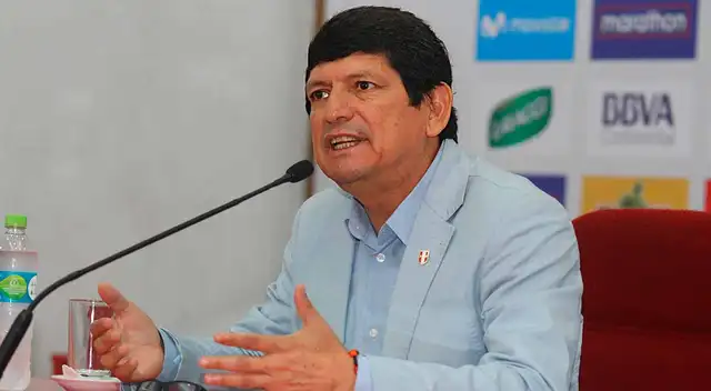 Agustín Lozano, presidente de la FPF