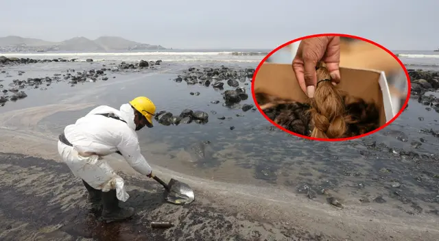 Derrame de petróleo: estrategia de contención incluye el uso de cabello humano.