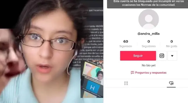TikTok suspende por segunda vez cuenta de 'compañere'