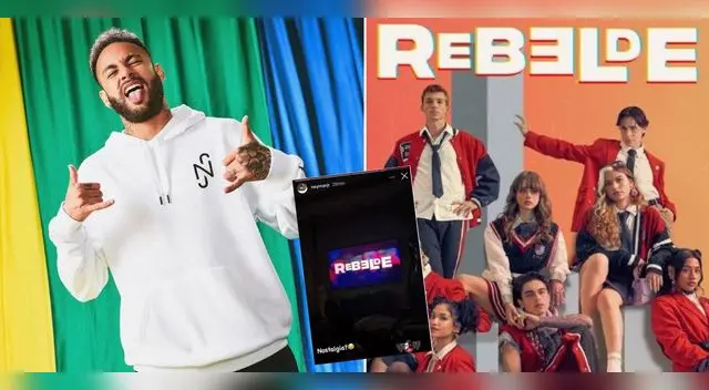 Neymar Jr. grita que es fan de Rebelde y lo presume en Instagram Neymar Jr. grita que es fan de Rebelde y lo presume en Instagram