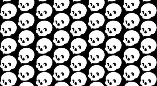 Reto visual de terror: Encuentra la calavera diferente al resto en 3 segundos
