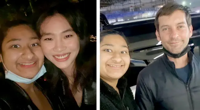 Marlen Orozco, joven viral por tomarse fotos con famosos. Marlen Orozco, joven viral por tomarse fotos con famosos.