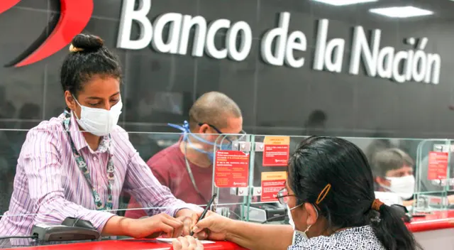 Los pagos se darán en el Banco de la Nación.   