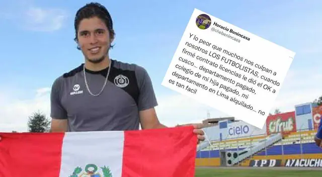 Horacio Benincasa llegó a Cusco FC a inicios del 2022.