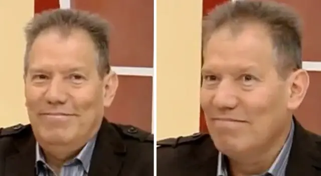 Raúl Romero se molesta en vivo al ver las fotos de sus hijos, sin autorización.