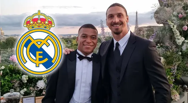 Kylian Mbappé y Zlatan Ibrahimovic Kylian Mbappé y Zlatan Ibrahimovic