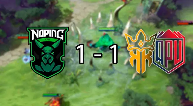 NoPing Esports empató con APU King of Kings