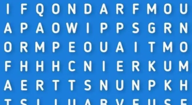 Desafío visual: ¿Ves la palabra entusiasmo? ubícala en pocos segundos Desafío visual: ¿Ves la palabra entusiasmo? ubícala en pocos segundos