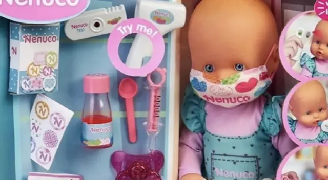 Muñeca COVID-19 se acaba en pocas horas por traer kit para pandemia