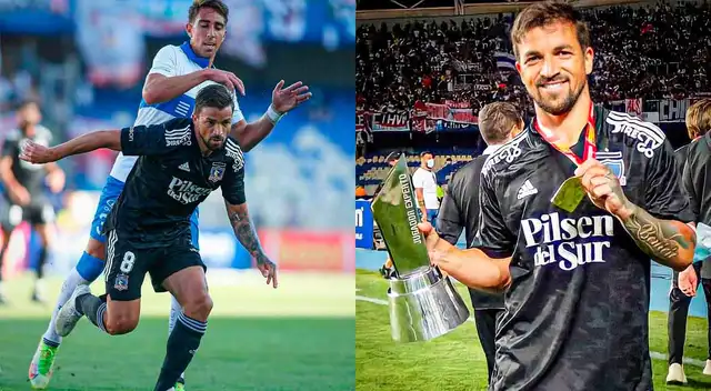 Gabriel Costa destaca con la camiseta del Colo Colo de Chile