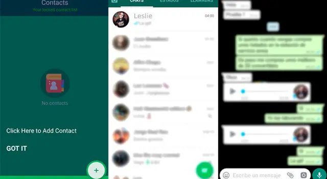 WhatsApp: con este sencillo truco proteje y ponele contraseña a tus chats más privados WhatsApp: con este sencillo truco proteje y ponele contraseña a tus chats más privados